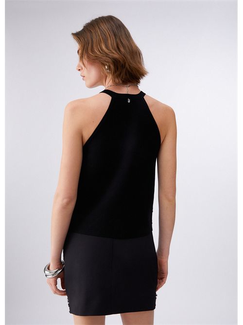 Top con ricami gioiello LIU JO | PA6048MS99E/22222